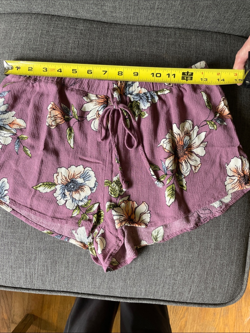 Purple shorts
